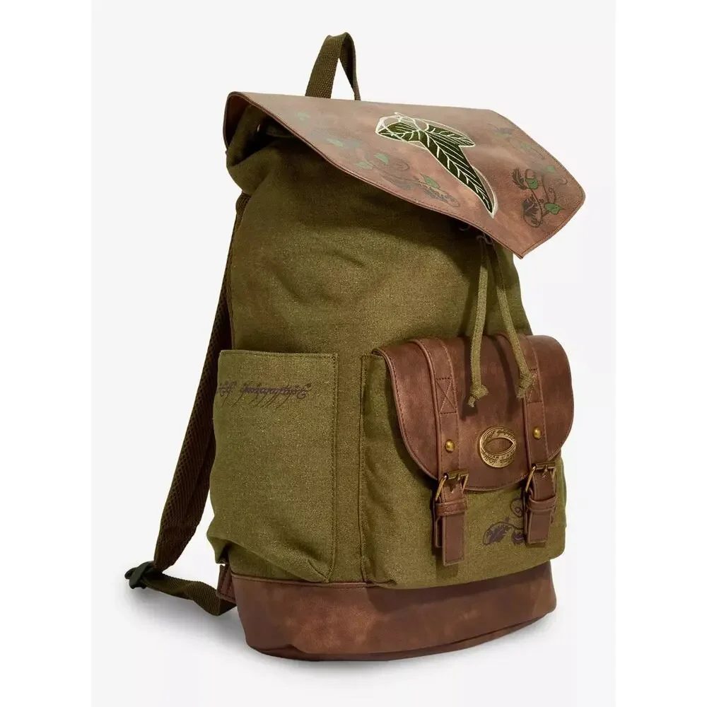 The Lord Of The Rings Leaf Of Lórien Slouch Backpack NEW